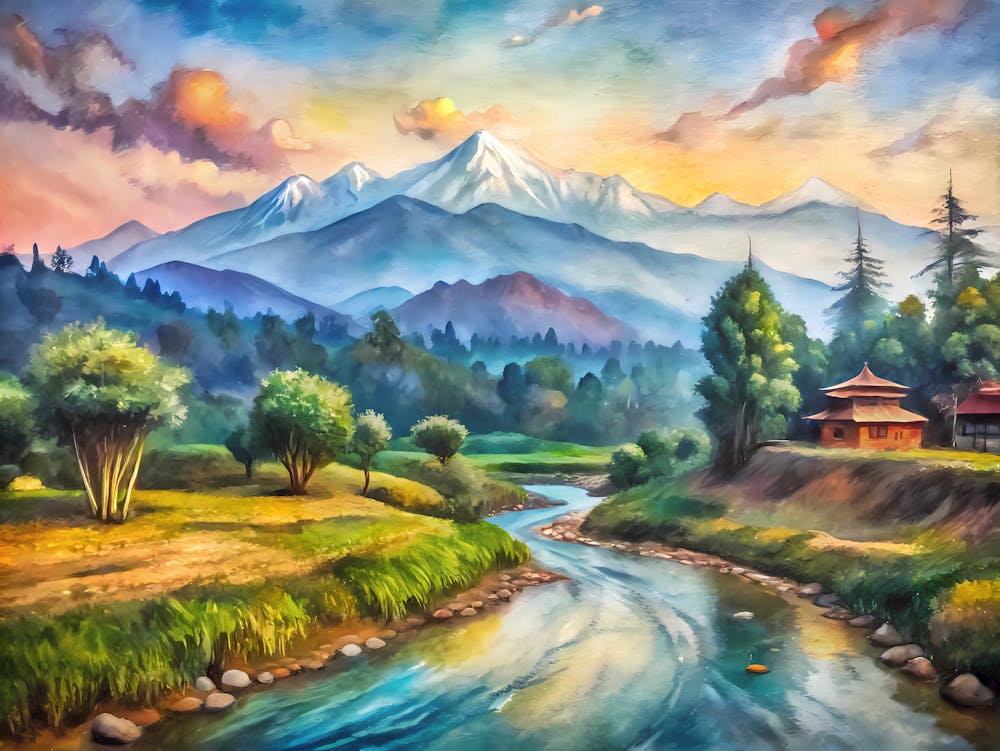 Van Gogh Chitwan National Park Nepal