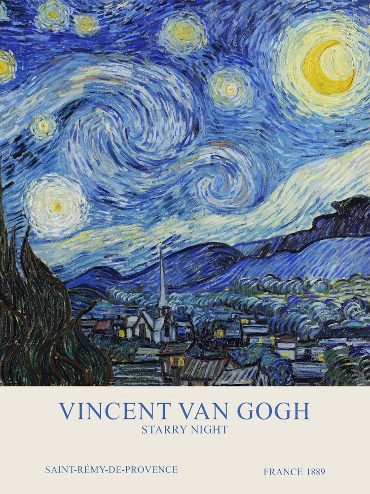 Vincent Van Gogh - Starry Night