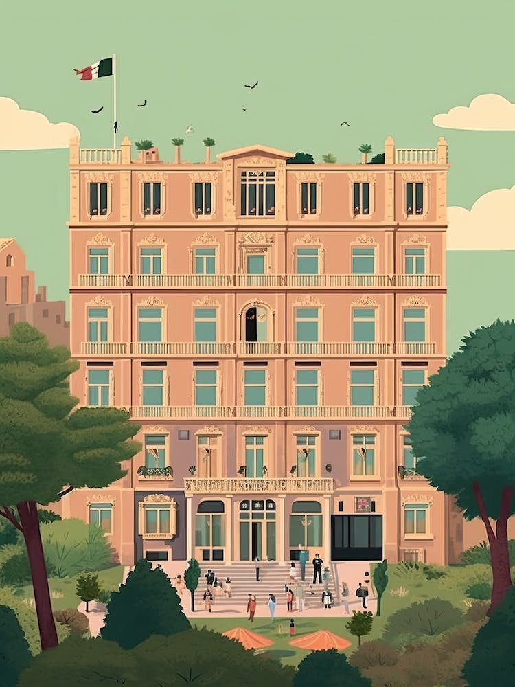 Illustration de voyage Barcelone Espagne 3