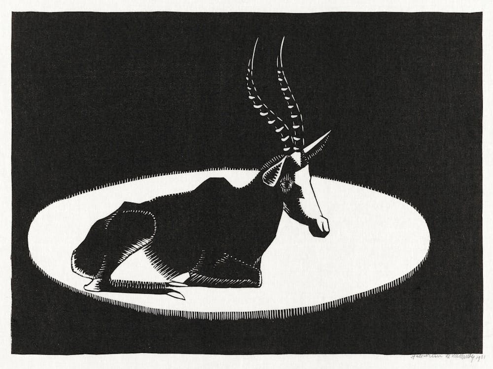 Blesbok (1931), Samuel Jessurun