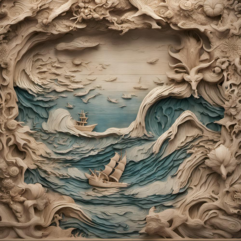 Ship In The Sea