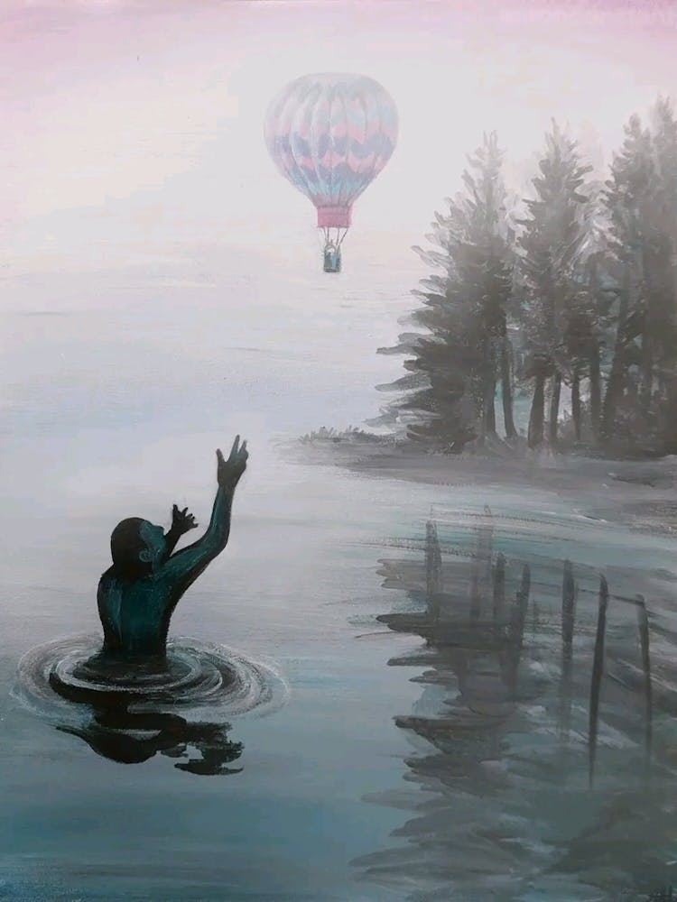 Man In The Water
