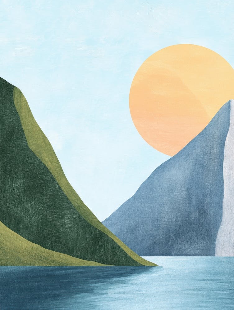 Sunrise Over The Mountains 5