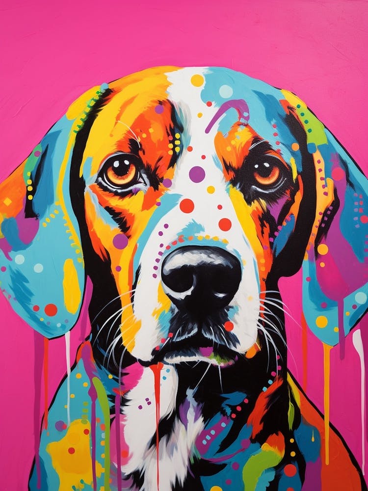 Pop Art Beagle 3