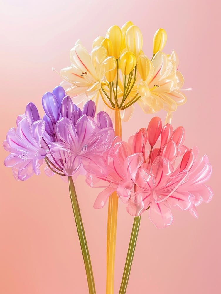 Dreamy Inflatable Flowers Agapanthus 4