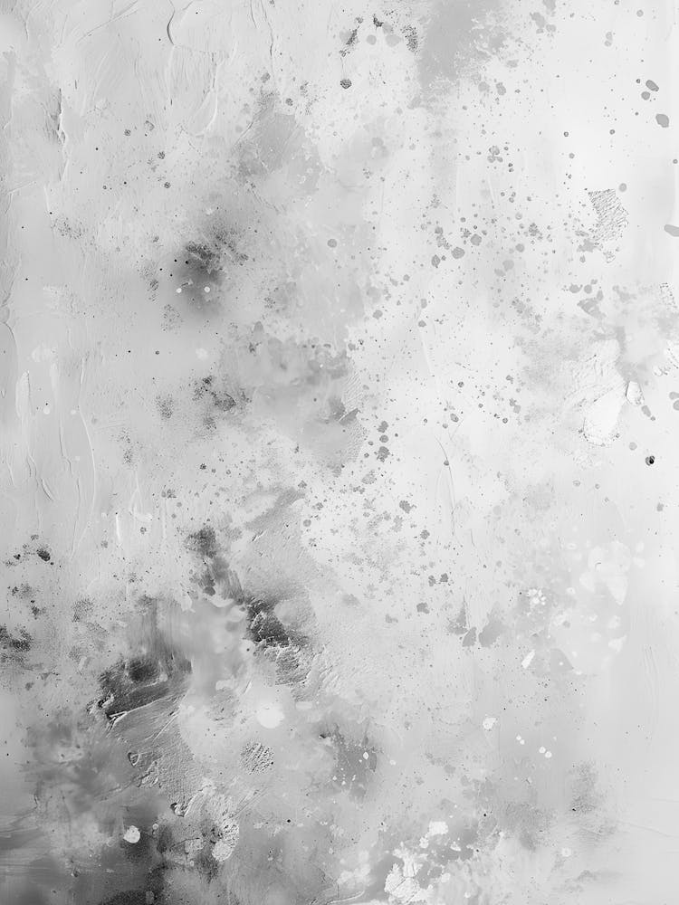 Black And White Abstract Painting 47