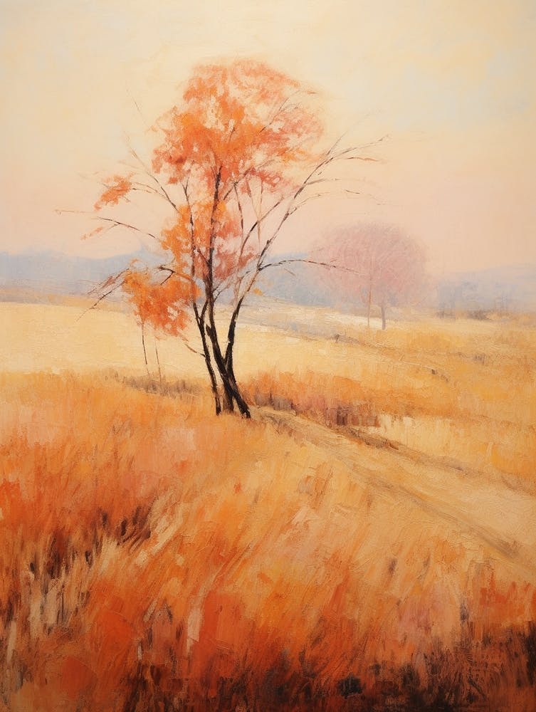 Autumn Orange Landscape 5