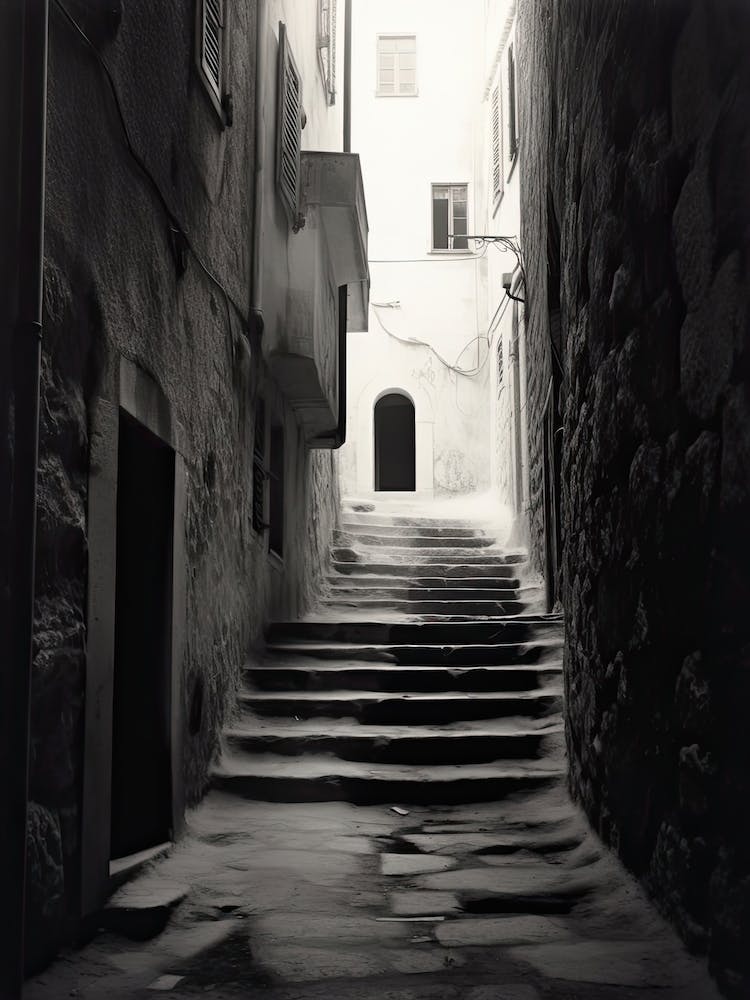 Dubrovnik, Croatia, Photography In Black And White 1