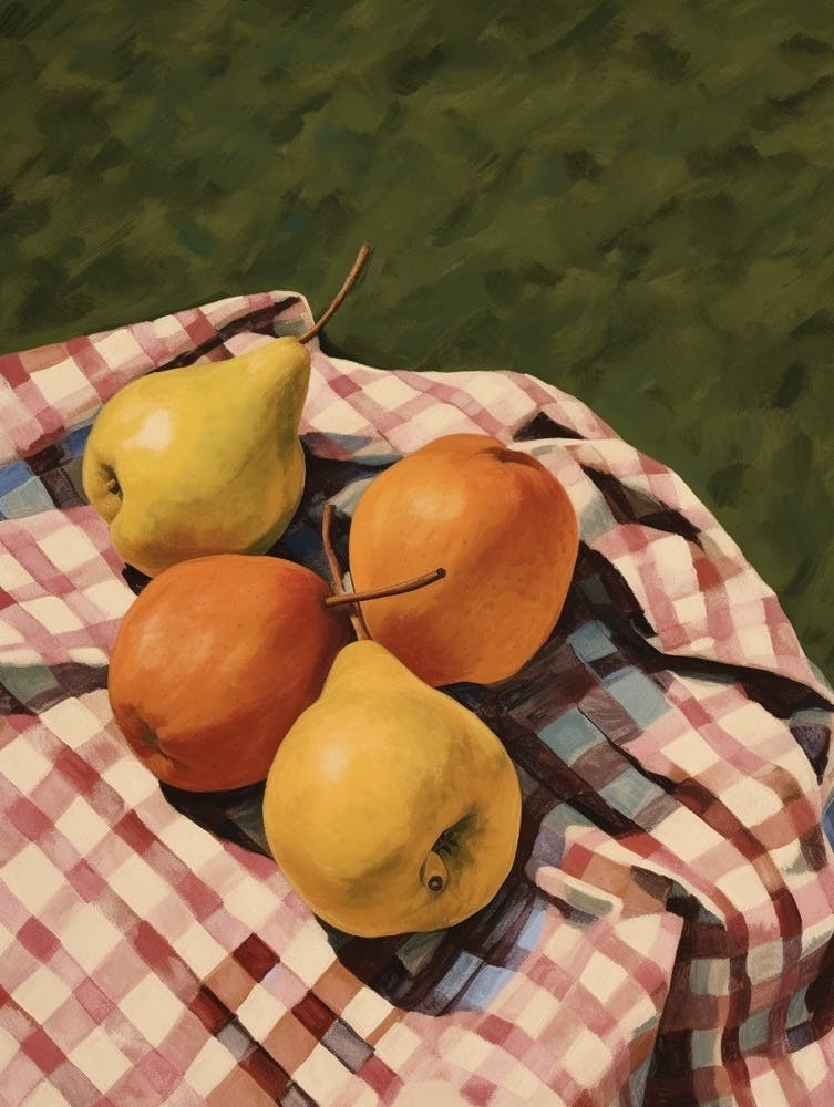 Autumn Pears Still Life