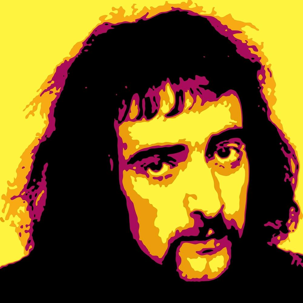 John McVie Pop Art Illustration