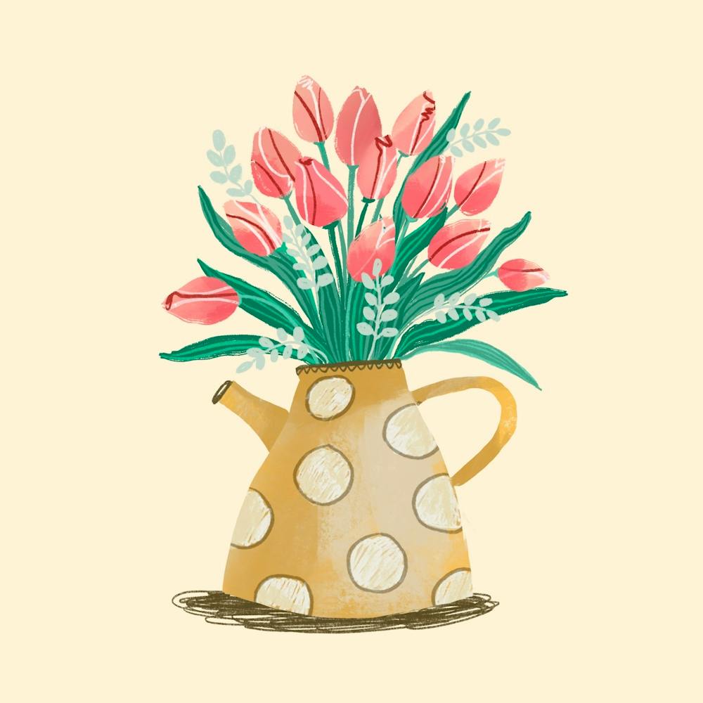Tulips in the Teapot