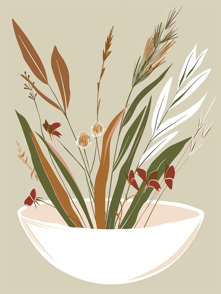 Bowl Of Grasses