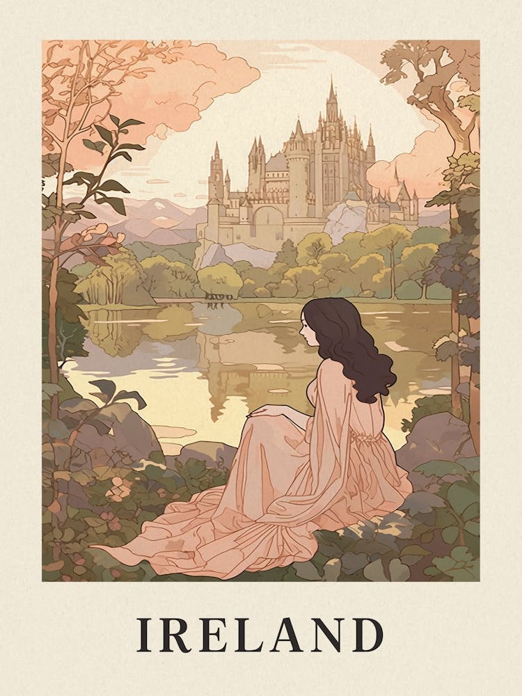 Vintage Travel Poster Ireland 4