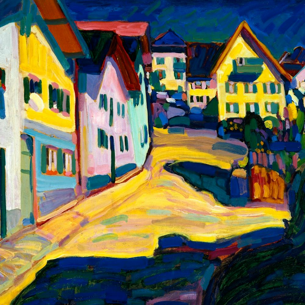 Wassily Kandinsky Murnau Burggrabenstrasse 1 1908