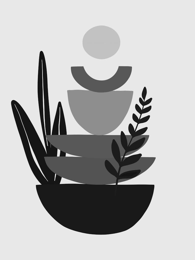 Black And White Illustration 4