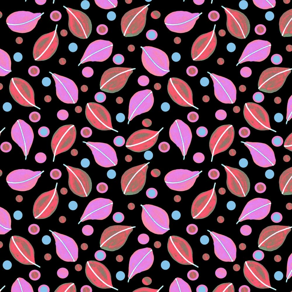 Falling Leaves Pastel