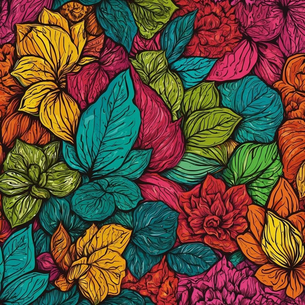 Colorful Floral Pattern