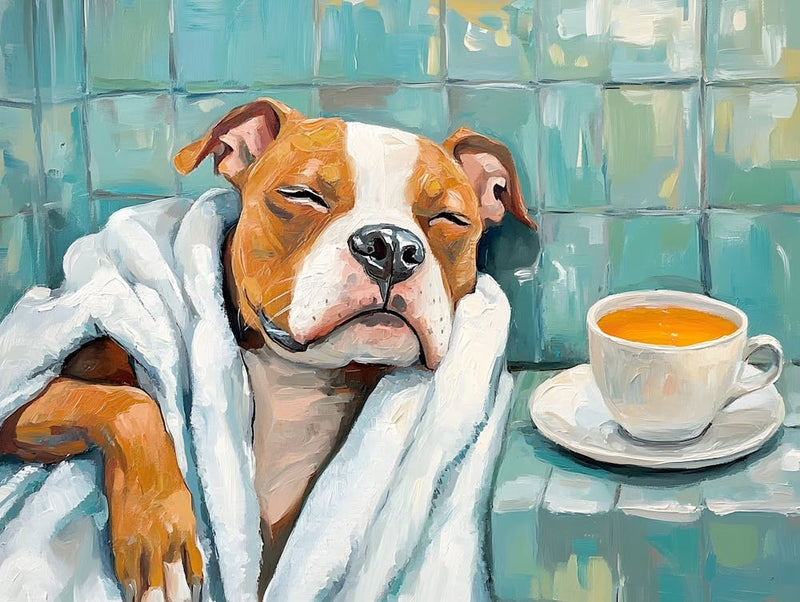 Pitbull Spa Day 11
