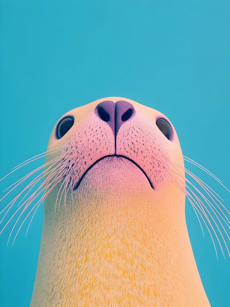 Portrait Of A Seal