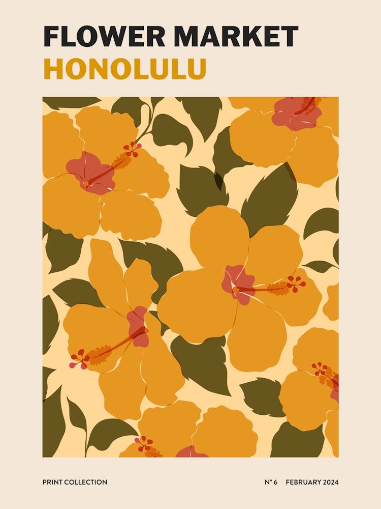 Honolulu Flower Market