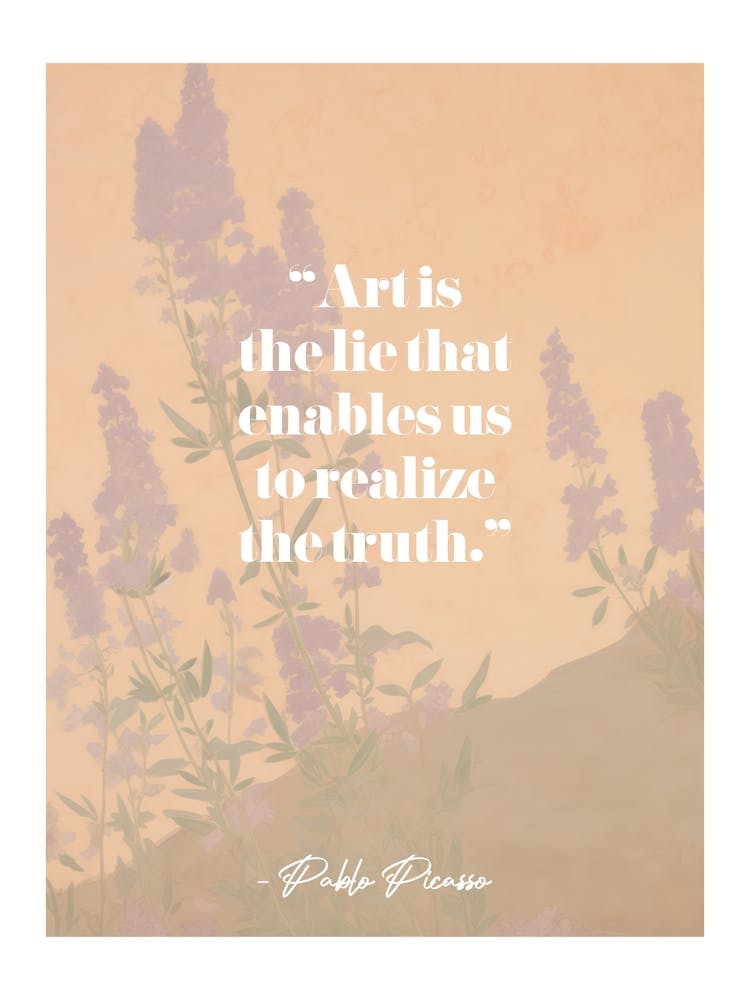 Art Quote By Pablo Picasso
