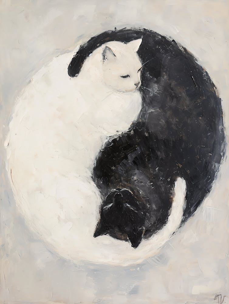 Yin Yang Cats