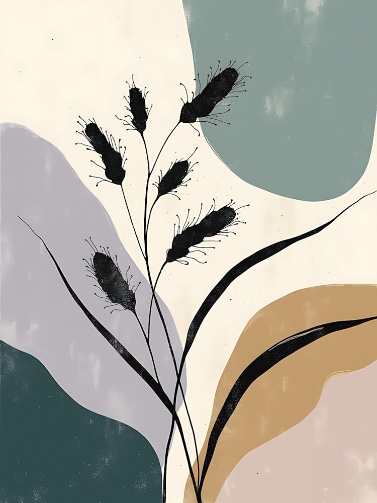 Minimal Petal Dance in Soft Beige