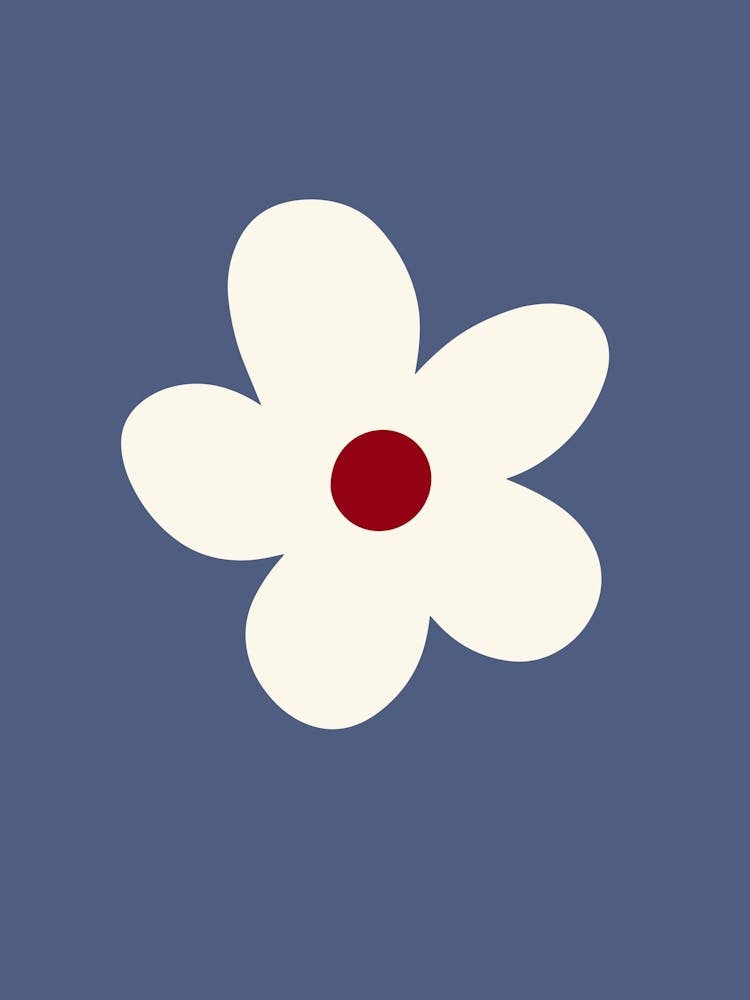 Gänseblümchen Einfache Blume Lila