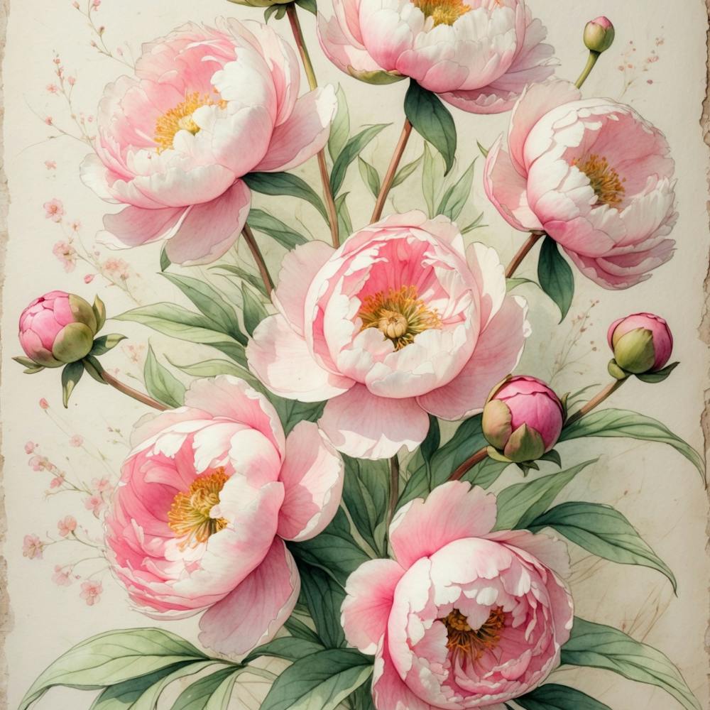 Pink Peonies