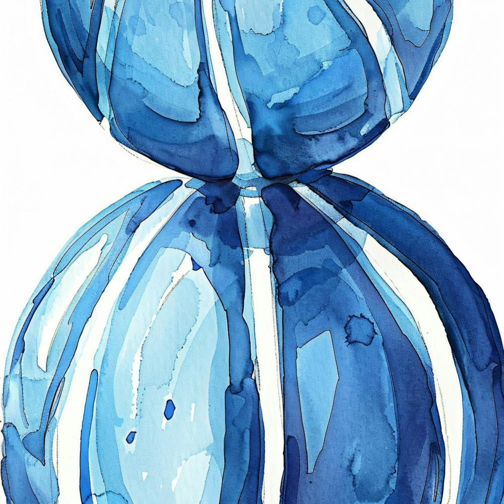 Blue Spheres 2