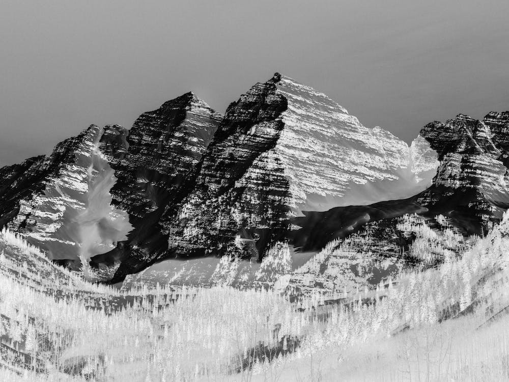 The Maroon Bells Rocky Mountains Colorado