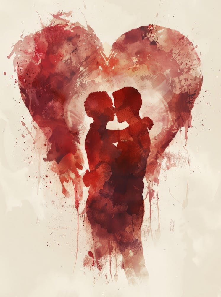 Heart abstract love