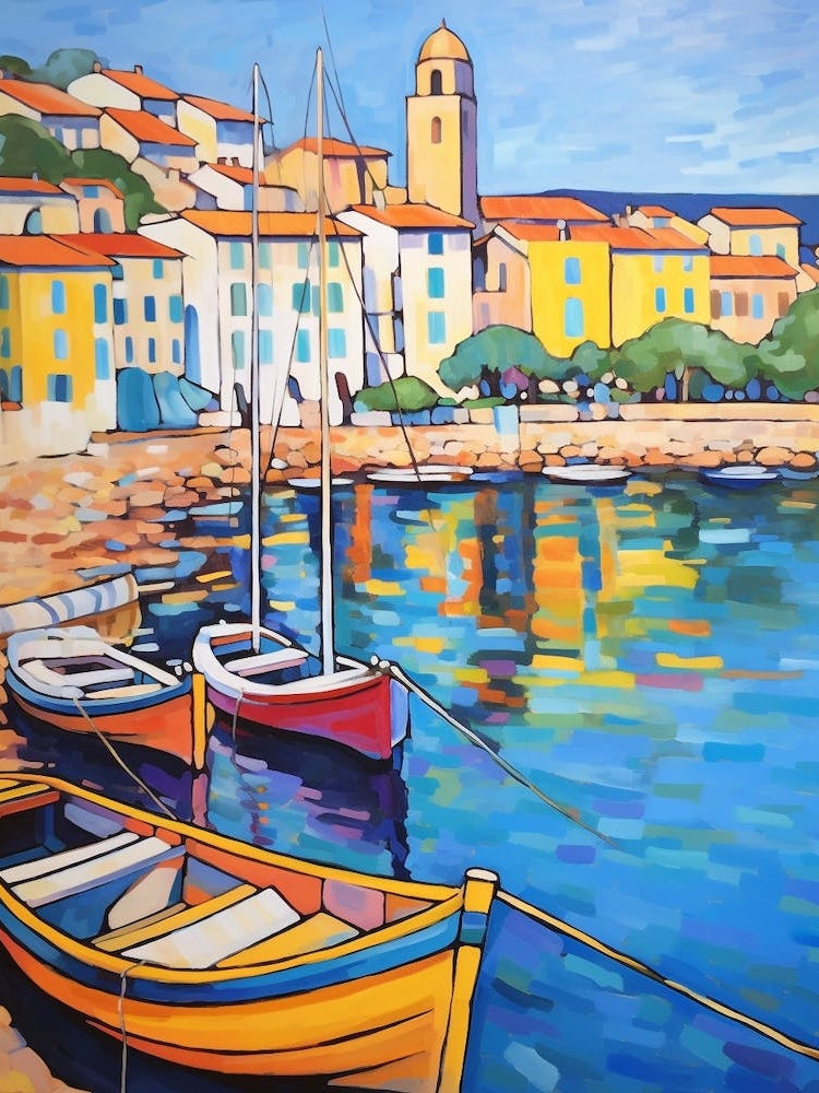 Saint Tropez France 1 Fauvist Painting