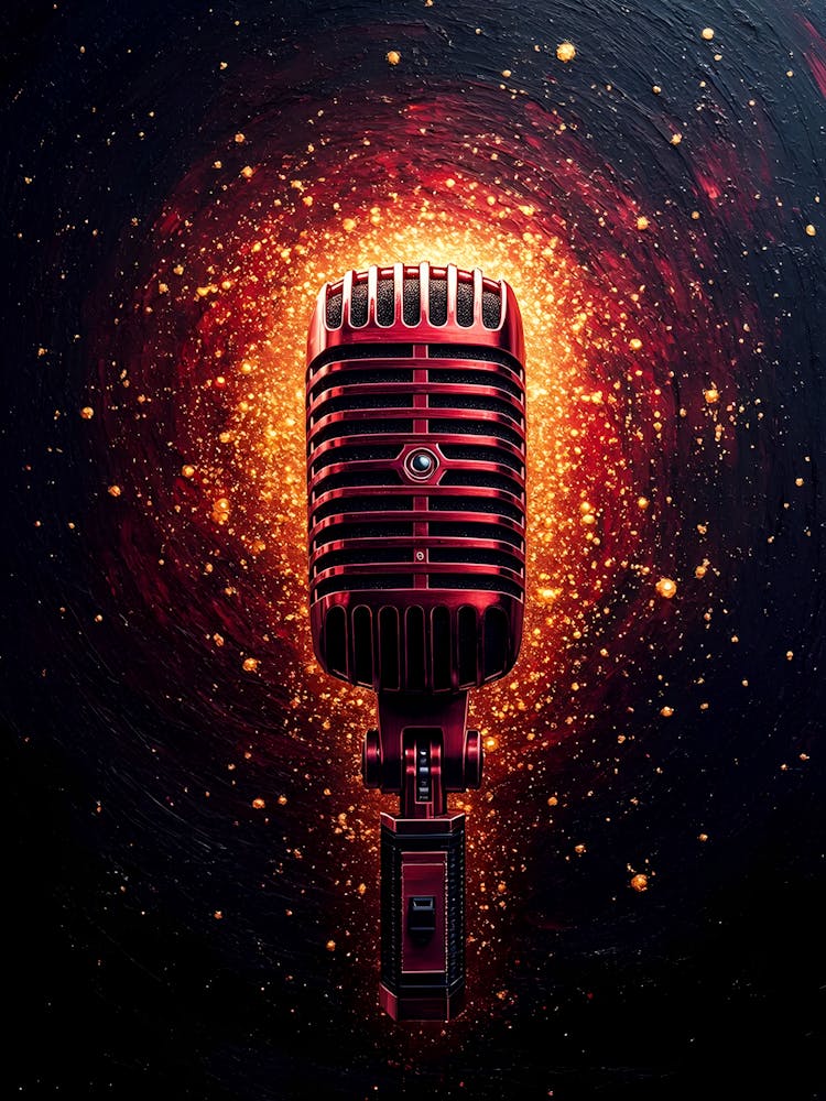 Microphone In Space