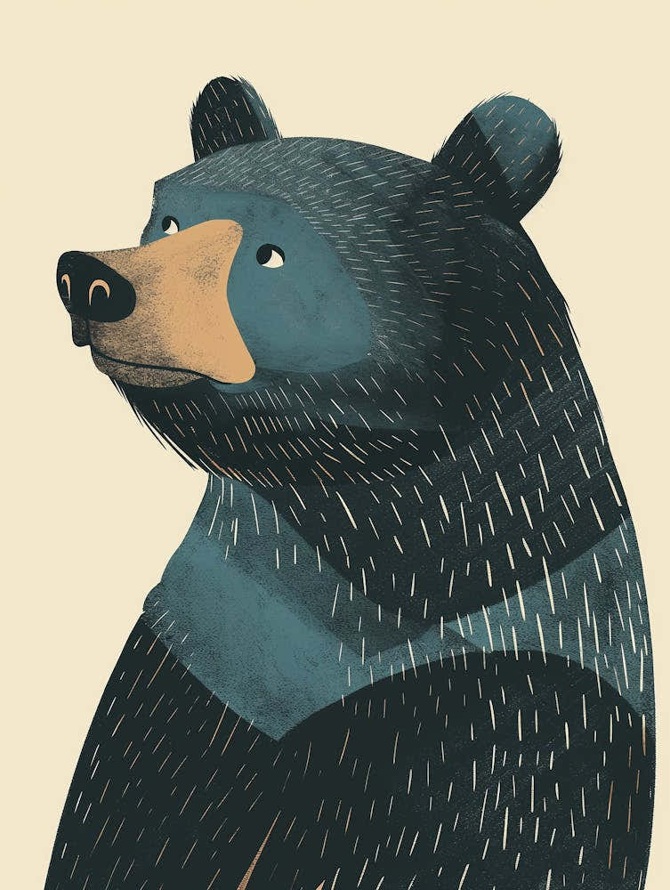 Portrait Of A Bear