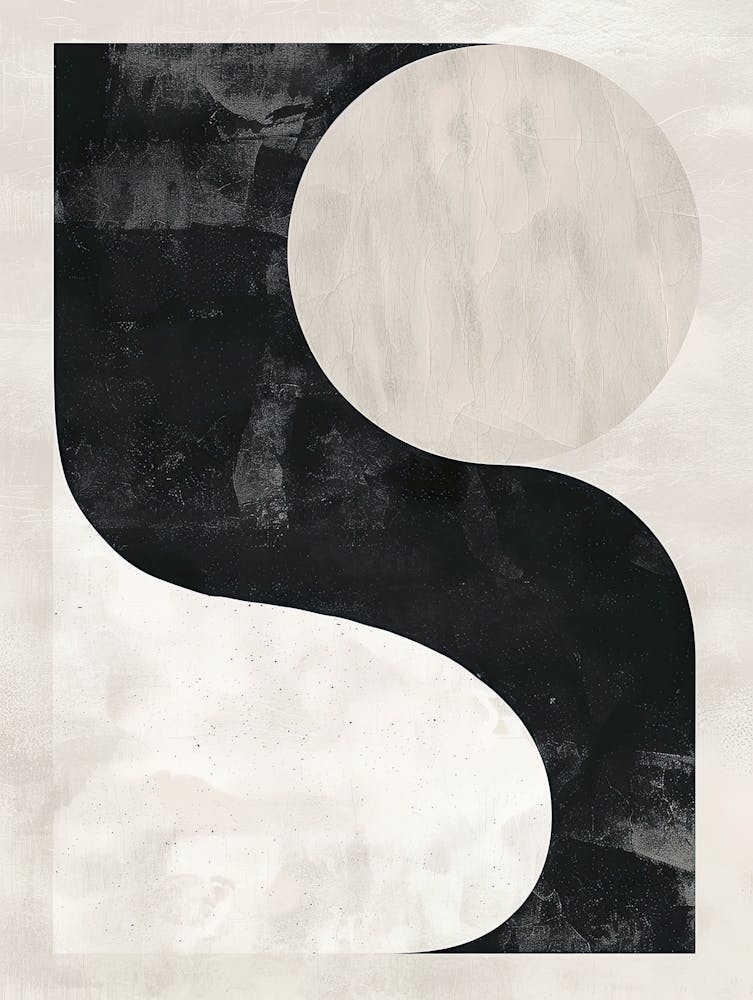 Fractured Harmony Bauhaus Minimalist