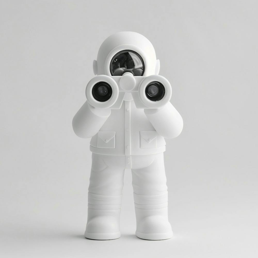 Astronaut With Binoculars