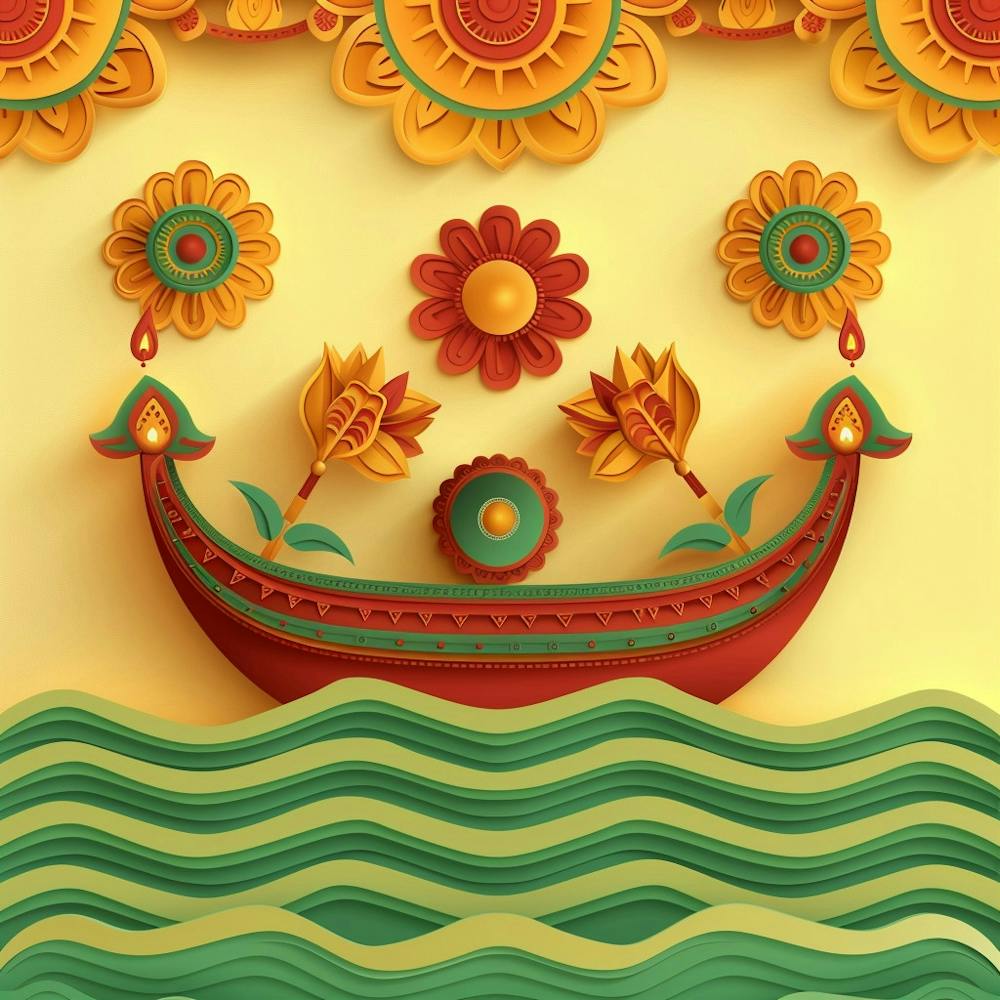 Onam Inspired Banner Texture With Rangoli Design 1718403145 2