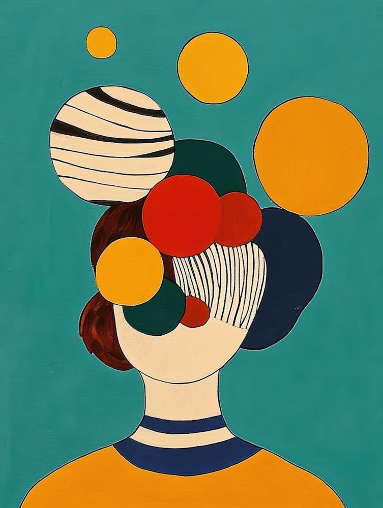 Woman'S Head 45