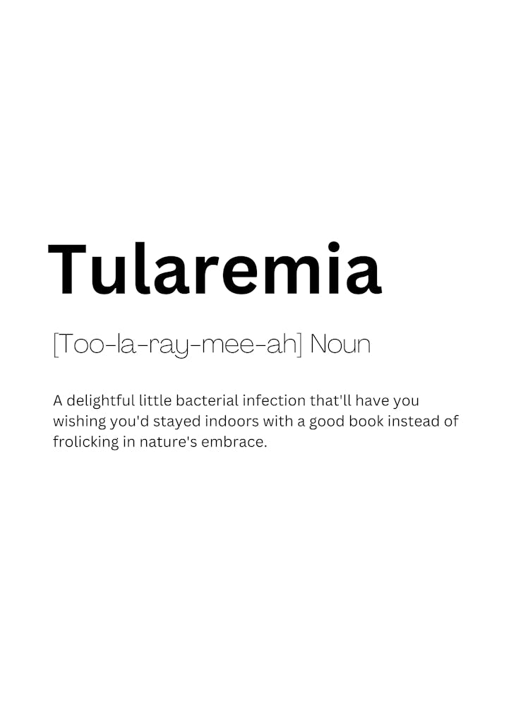 Tularemia Definition Meaning