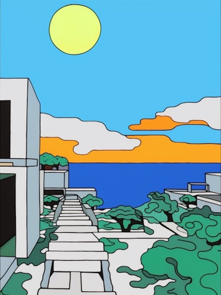 Minimal Design Style Of Mexico City, Mexico 1