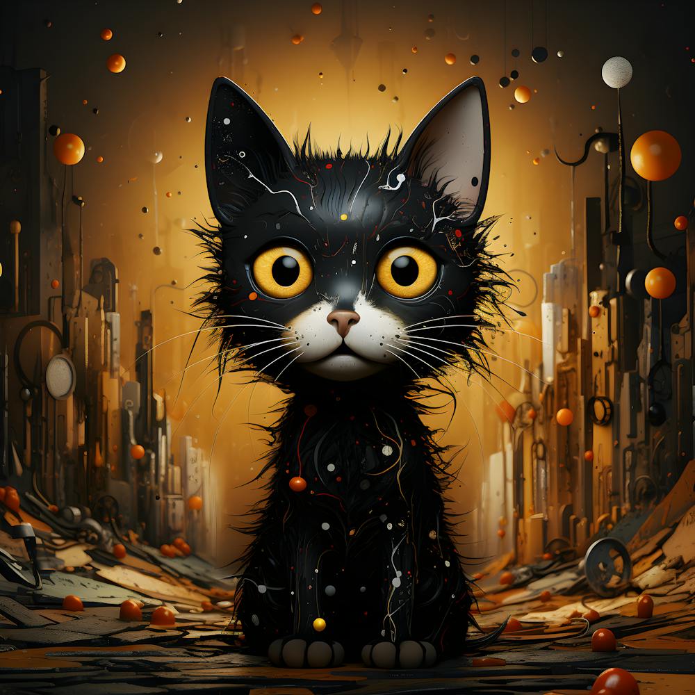Feline Dreamscape
