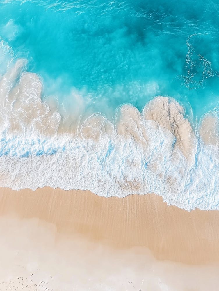 Aerial View Of A Beach 45