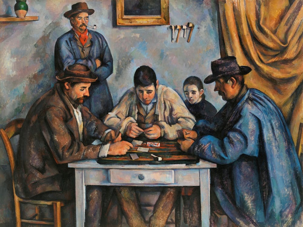 The Card Players (ca. 1890–1892), Paul Cézanne