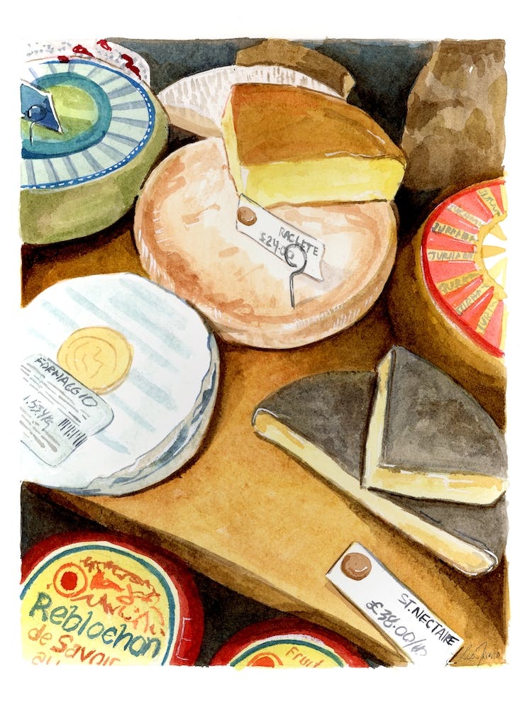 Cheese Display