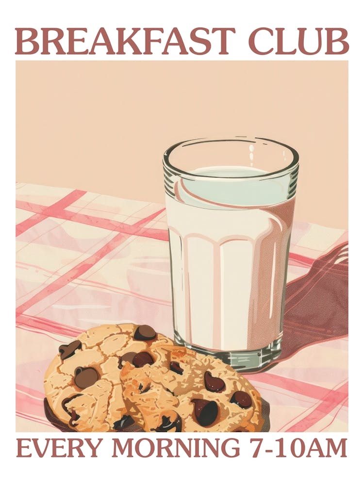 Breakfast Club Milk And Chocolate Cookies 2