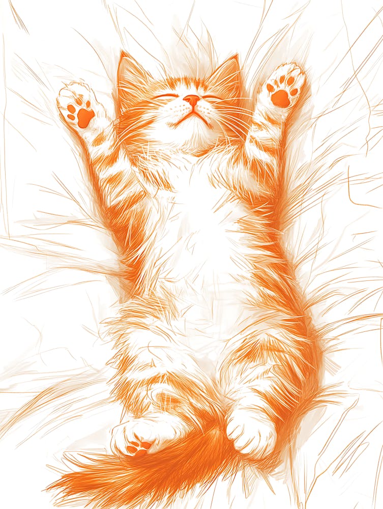 Orange Cat 1