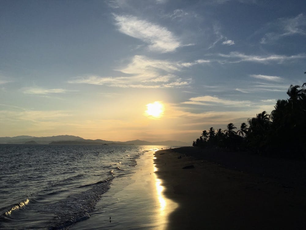 Sunset On The Beach