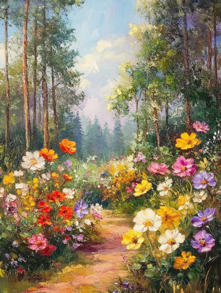 Path Of Flowers