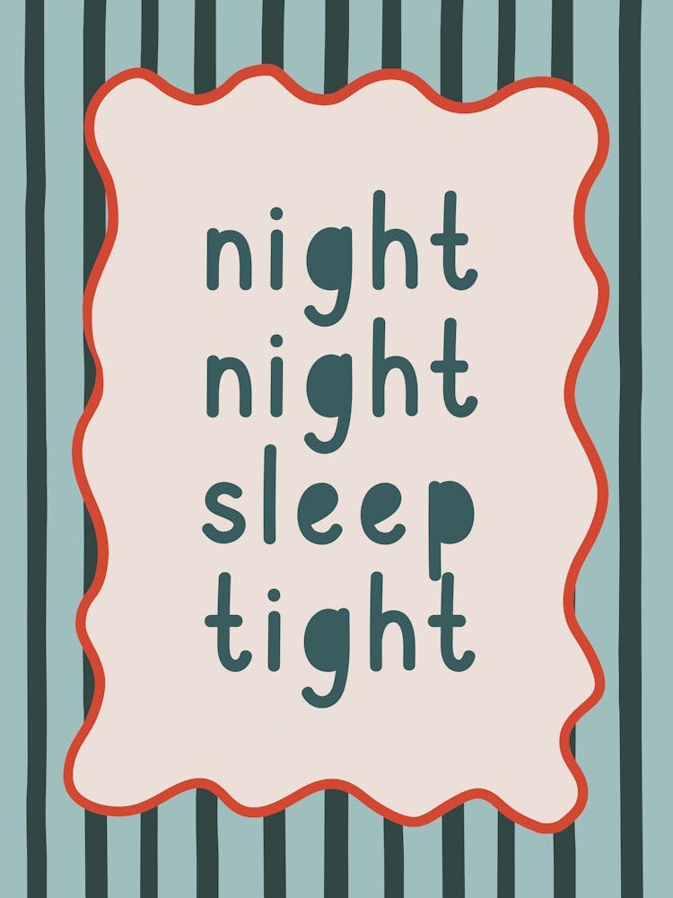 Night Night Blue Nursery